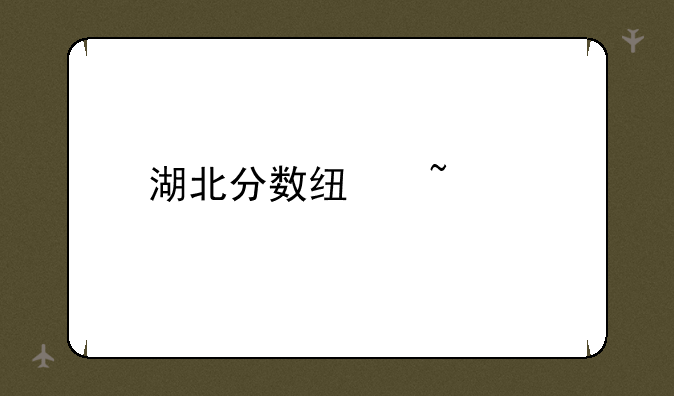 湖北分数线查询